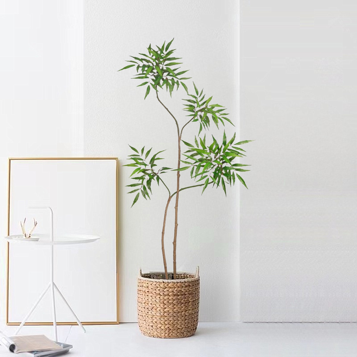 Ficus Lyrata Tree - 130-160CM sztuczne drzewo Banyan fałszywe rośliny