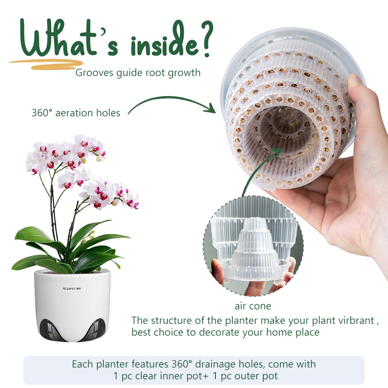 Meshpot Doniczki na orchidee z – Aloe Vera Pot recenzja i cena